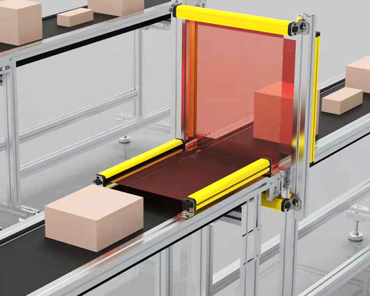 Cortinas ópticas de medición de dimensiones y recuento 4 Medición de cortinas ópticas